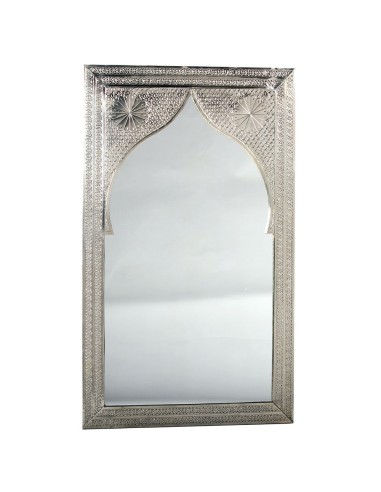 Orientalischer Silberspiegel Sath 60x100cm