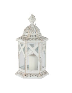 46 cm albena shop 74-101 Kobba orientalische Laterne Windlicht Metall/Glas