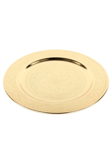 Orient Tablett Elim ø30cm Gold