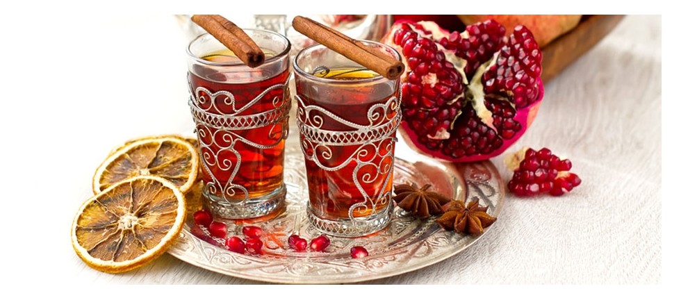 Orientalische Teetabletts aus Marokko - Marokko Galerie 